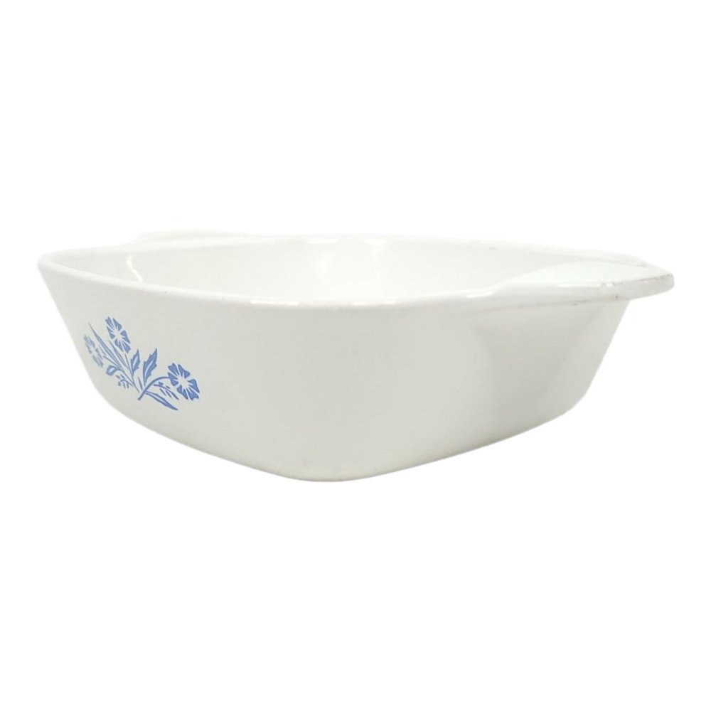 Vintage Corning Ware P-41 Blue Cornflower White Petite Pan 1 3/4 Cup - Picture 5 of 11